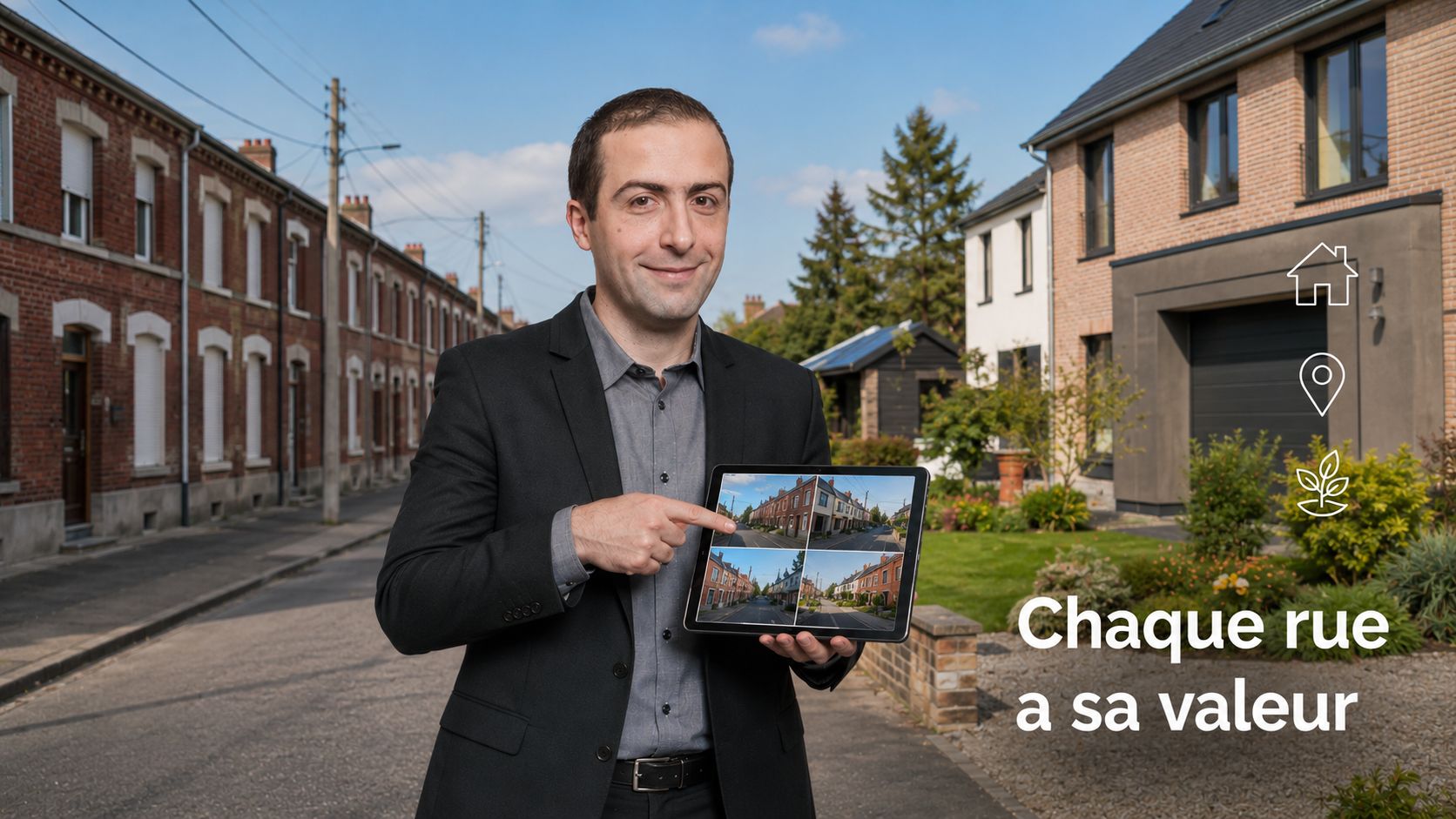 Prix au m² par rue à Billy-Montigny