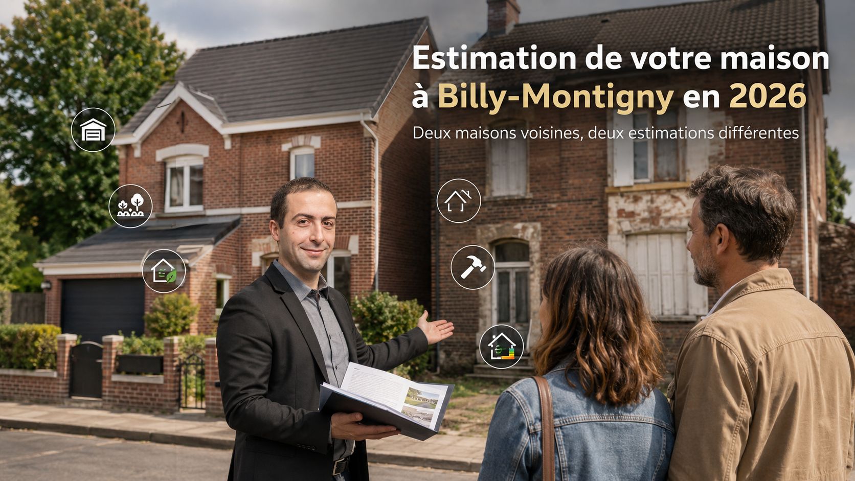 Estimation d'une maison à Billy-Montigny en 2026 — Julien Hochart, conseiller immobilier IAD